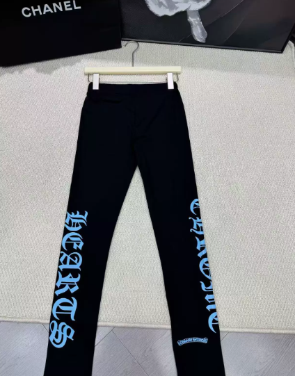  Fashion Chrome Heart Leggings #NOO