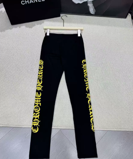  Fashion Chrome Heart Leggings #NOO