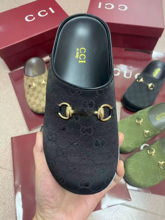  Fashion Mules Shoes with Box #GUI
