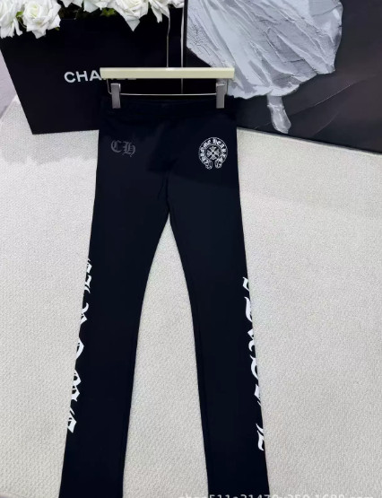  Fashion Chrome Heart Leggings #NOO