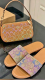 Fashion Slides with Bag Set No Box Free Shipping #COA