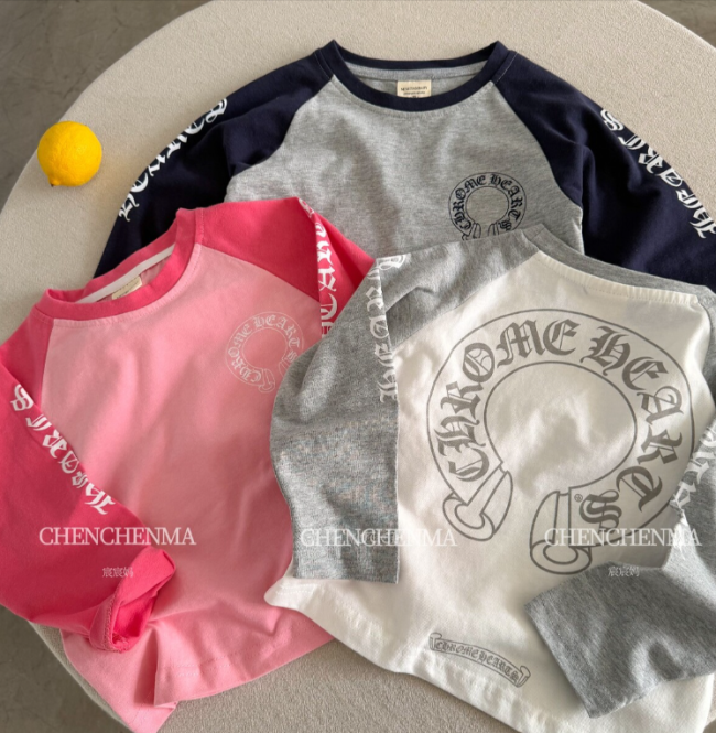 Fashion Kids Chrome Heart Shirt No Tags #NOO