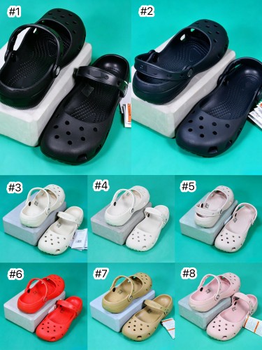  Fashion Crocs Shoes with Tags No Box