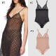 Sexy Mesh Sling Lace Dress with Tags Size S-XL   #GUI