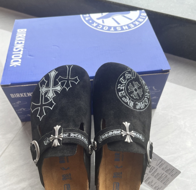 Fashion Chrome heart Shoes with box #NOO