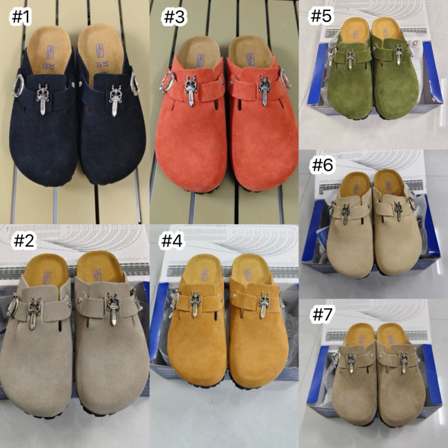  Fashion Chorme Heart Shoes with Box #NOO