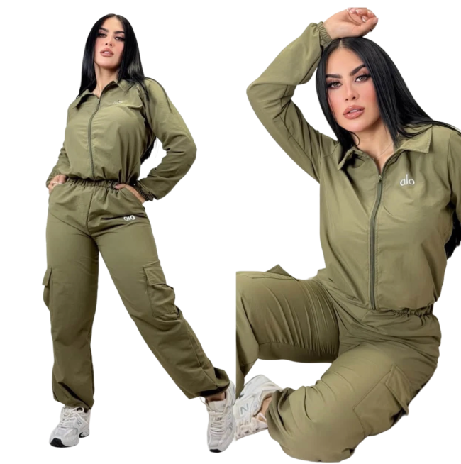 Women Fashion Alo 2 Pcs Set