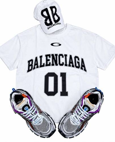 Fashion Shirt Shoes with Hat Set #BAL