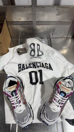 Fashion Shirt Shoes with Hat Set #BAL