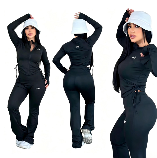  Women Fashion Alo 2 pcs Set