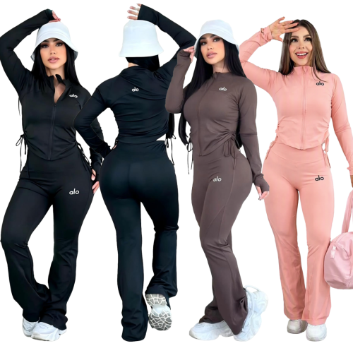  Women Fashion Alo 2 pcs Set