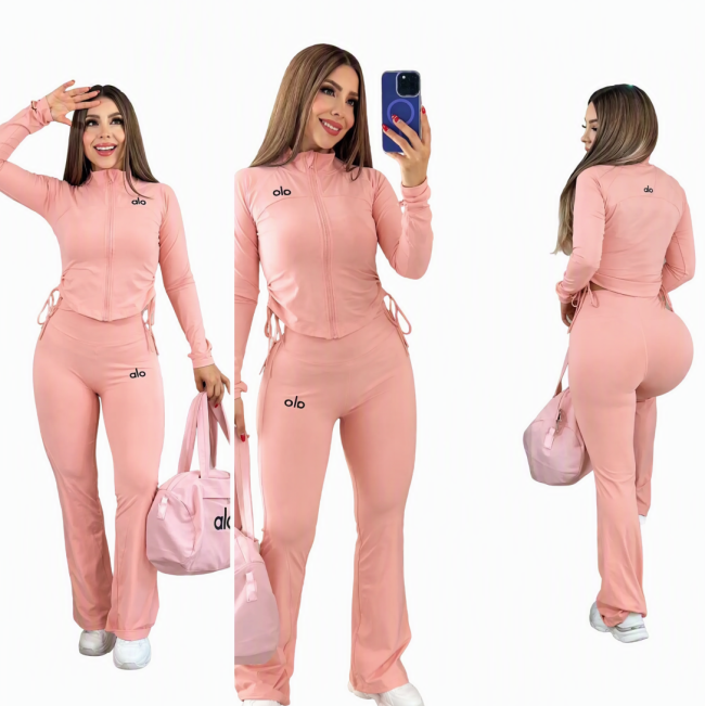  Women Fashion Alo 2 pcs Set