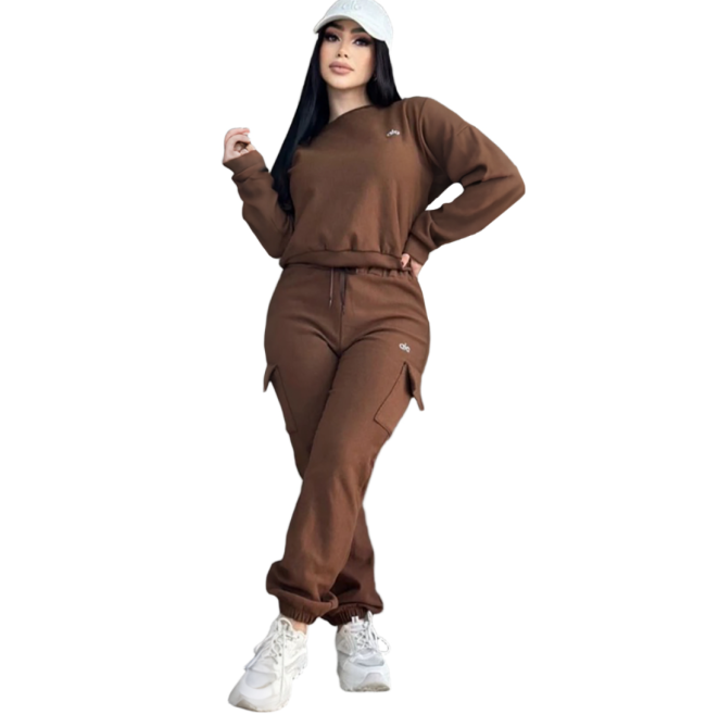  Women Fashion Alo 2 pcs Set