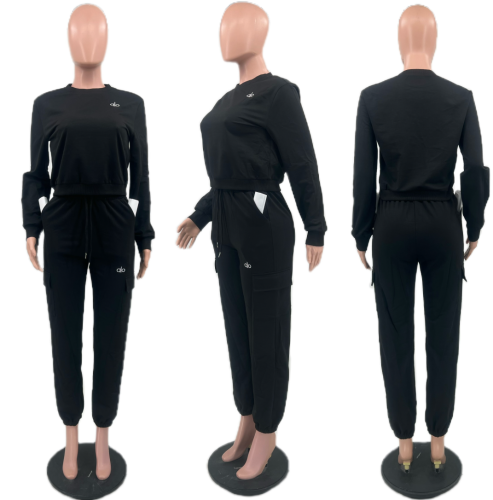  Women Fashion Alo 2 pcs Set