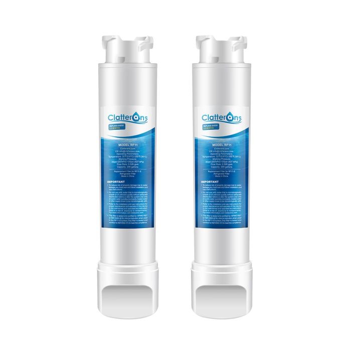 Clatterans CL-RF11 CLRF11 Water Filters for Frigidaire EPTWFU01 Refrigerator Water Filter, 3-Pack