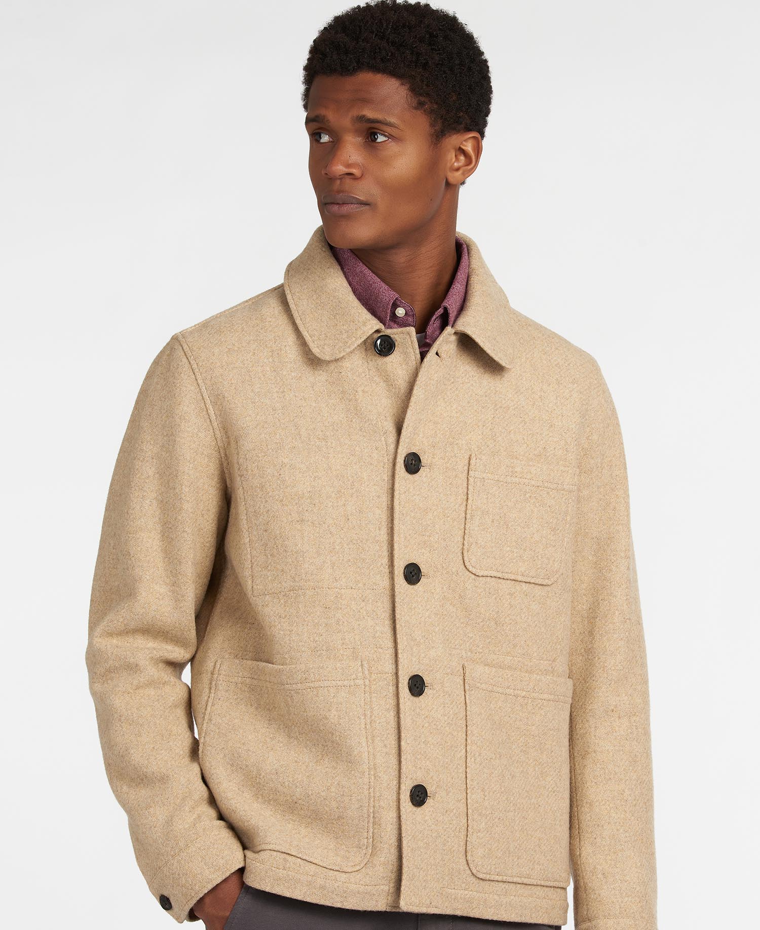 barbour kennington wool jacket