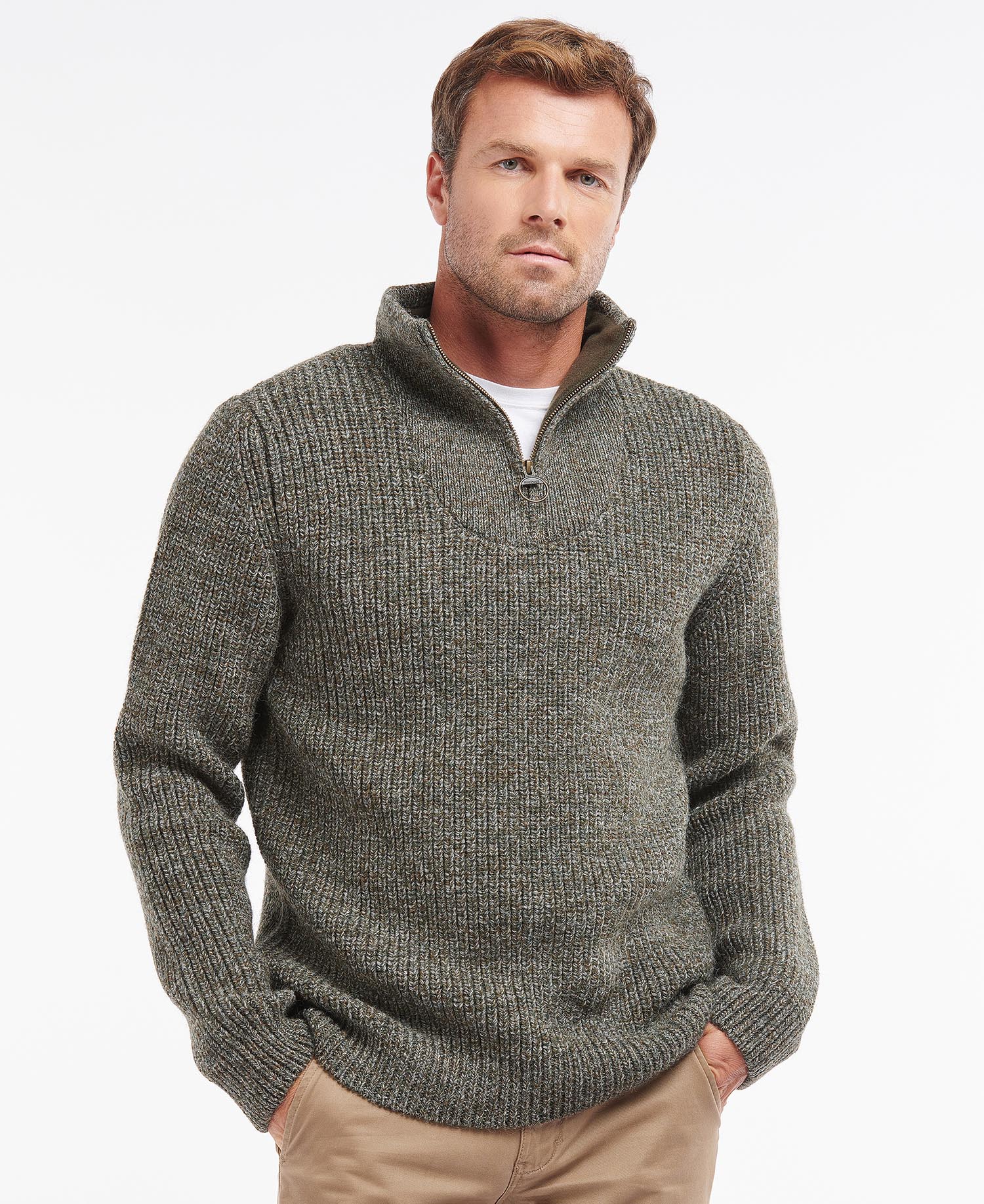 barbour tyne half zip