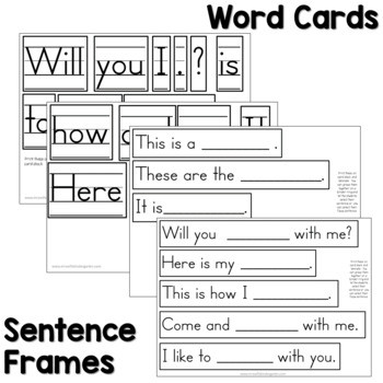 US$ 7.99 - Predictable Sentences | Simple Sentences The ...