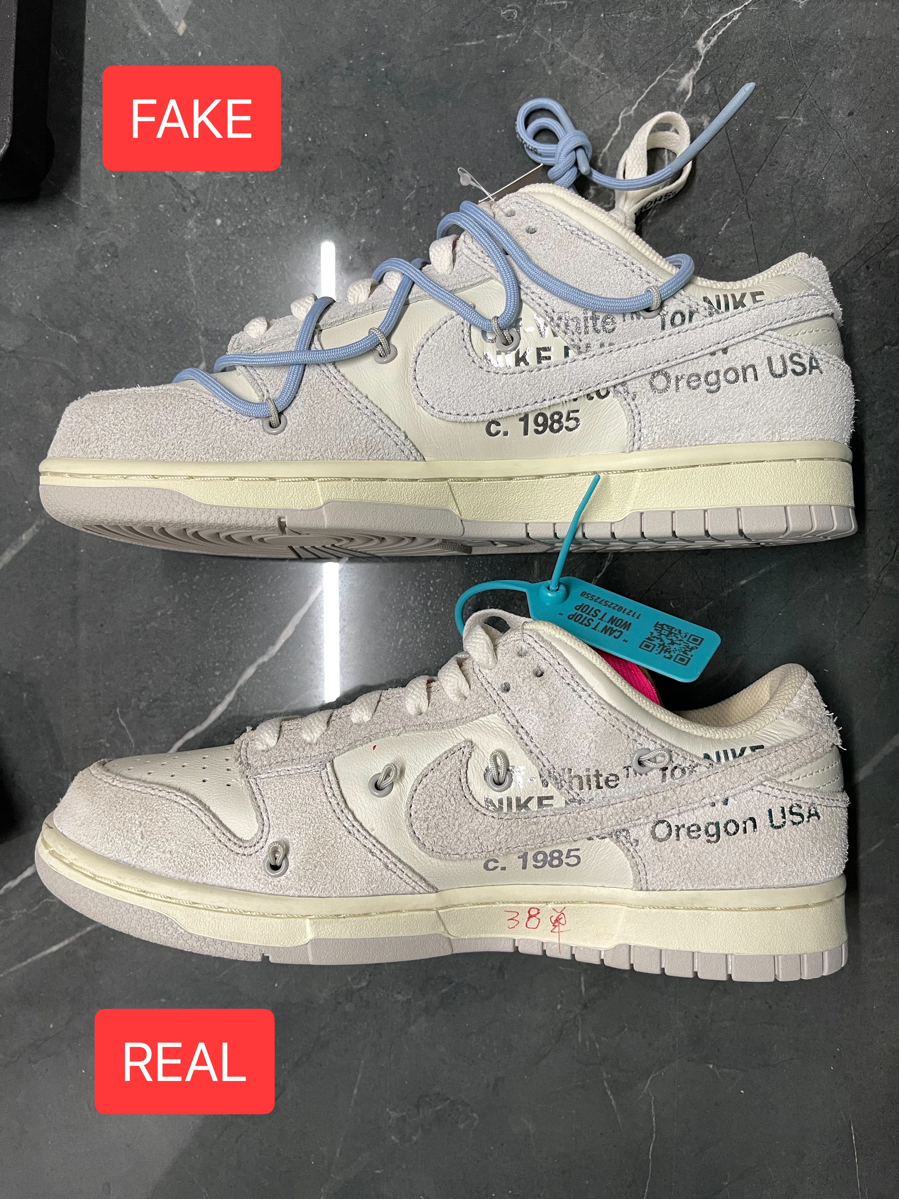 US$ 150.00 - OFF-WHITE x Nike Dunk Low The 50 NO.38 - www.facfacsneaker.com