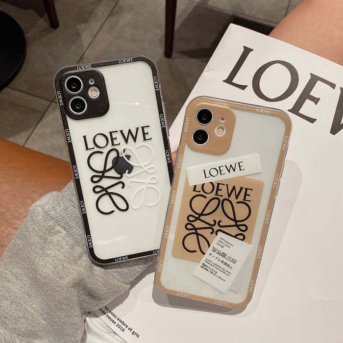 Loeweロゴプリント iPhone12ケース