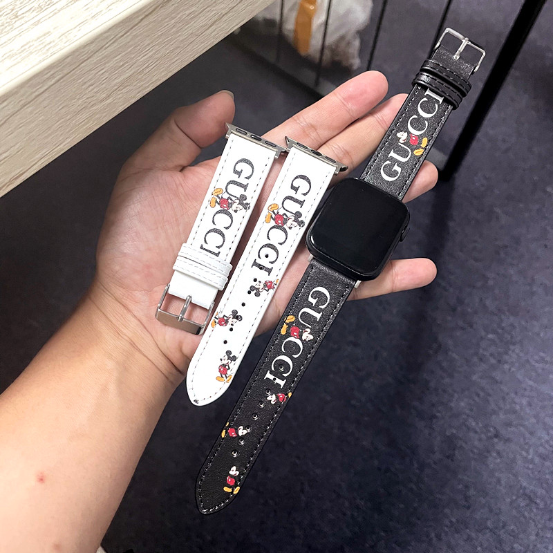 グッチ ミッキーマウス コラボ Apple Watch 替えバンド