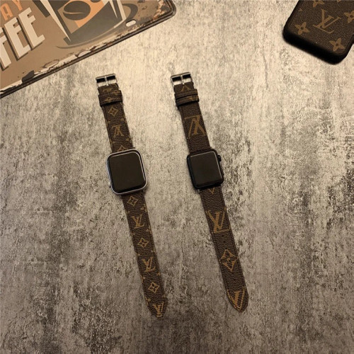 ルイヴィトン Apple Watch series7 バンド モノグラム Louis Vuitton アップルウォッチベルト 腕時計バンド 定番 オシャレ ルイビトン 38mm 42mm 40mm 44mm 41mm 45mm 全5色