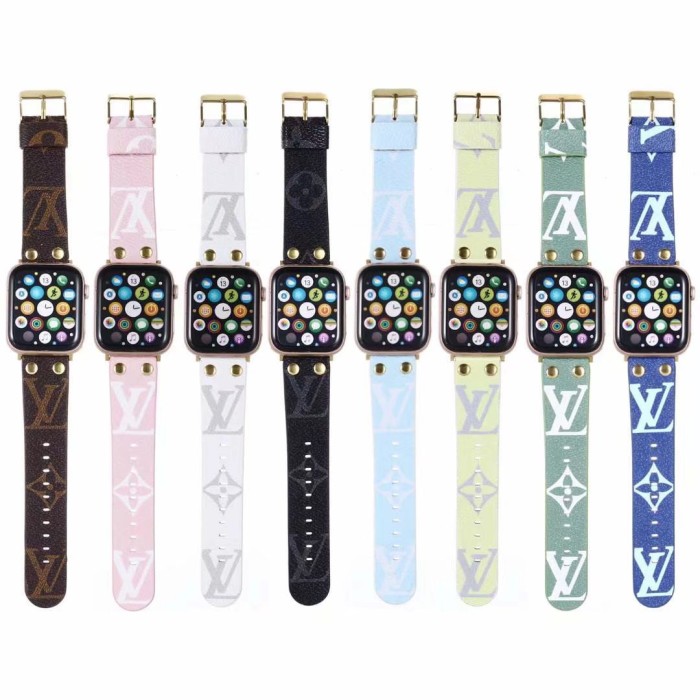 ヴィトン アップルウォッチ 時計ベルト マカロンカラー