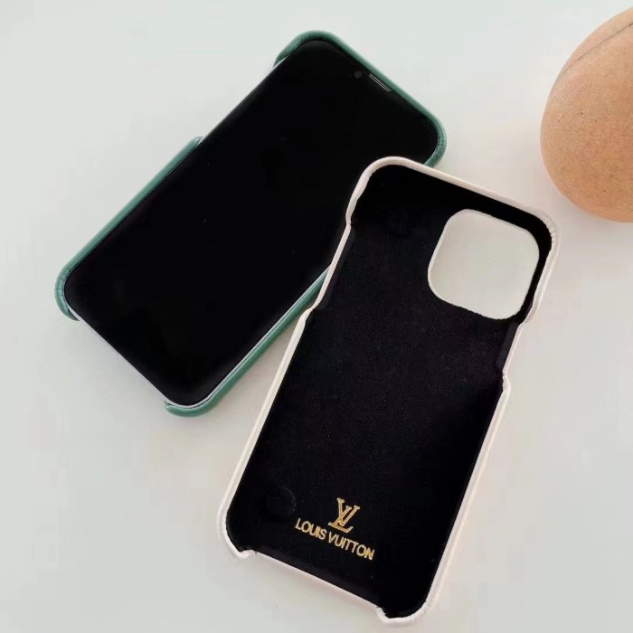 ルイビトン iPhone12ケース 型押し