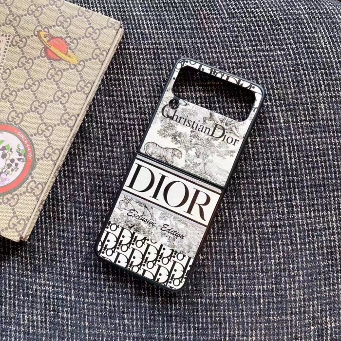 Dior Galaxy Z Fold3ケース トワル ドゥ ジュイ