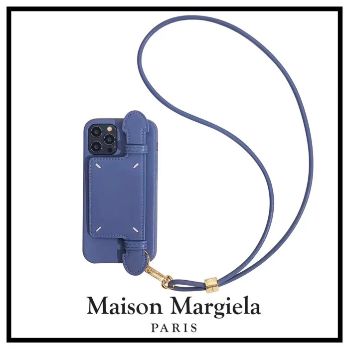 Maison Margiela iPhone13 Proケース ブルー