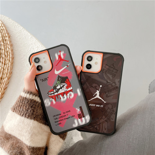 ナイキ エアジョーダン iPhone13ProMaxケース パロディ風 AIR JORDAN iPhone13 Proケース ストリート Nike iPhone12Pro 11ProMax XS SE2 8Plusケース スポーツ Air Jordan アイフォンカバー カジュアル 全2色
