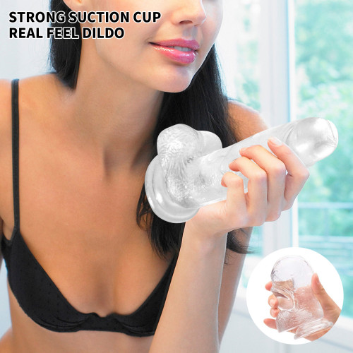 Big Inch Realistic Dildo/Dong Strong Suction Cup