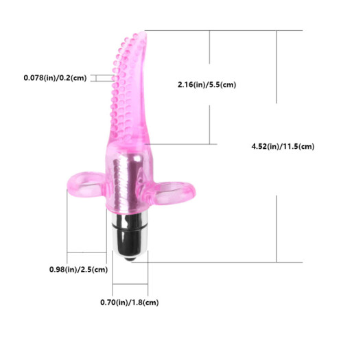 Anal Butt Plug Vibrating Tongue Clitoris Stimulator Anal Beads Sex Toy Couple