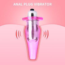 Vibrating Butt Plug Dildo Vibrator
