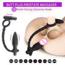 Multispeed Prostate Massager Vibrator Anal Butt Plug Dildo