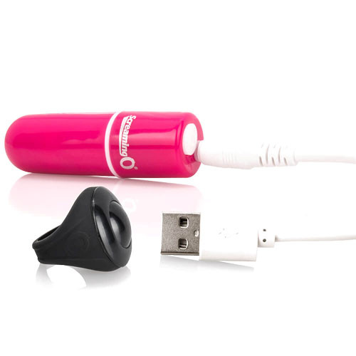 Screaming O Charged Vooom Pink Remote Control Bullet Vibe