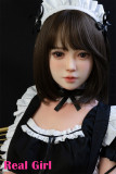 Real Girl ラブドール (A工場製) 148cm Cカップ R25頭部 TPE材質ボディー ヘッド材質選択可能 メイク選択可能