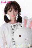 Real Girl ラブドール (A工場製) 148cm Cカップ R41頭部 TPE材質ボディー ヘッド材質選択可能 メイク選択可能