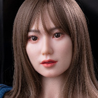 Real Girl セクシー女優＆ Top Sino/Sino Doll コラボ製品 フルシリコン製頭部のみ ヘッド単体 Heads