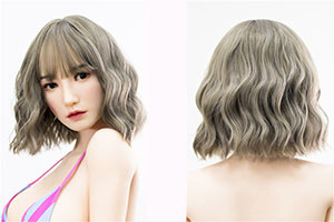 Real Girl セクシー女優＆ Top Sino/Sino Doll コラボ製品 フルシリコン製頭部のみ ヘッド単体 Heads