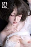 Real Girl (A工場製) ラブドール 瞑り目 R47頭部 　ボディー及びヘッド材質など選択可能 カスタマイズ可 157cm普通乳ボディがお勧め