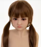 Q6頭部 Real Girl ロり系ラブドール TPE材質 カスタマイズ可能 13kg 108cm貧乳
