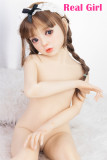 Q6頭部 Real Girl ロり系ラブドール TPE材質 カスタマイズ可能 13kg 108cm貧乳