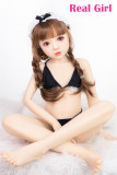 Q6頭部 Real Girl ロり系ラブドール TPE材質 カスタマイズ可能 13kg 108cm貧乳