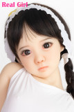 Q7頭部 Real Girl ロり系ラブドール TPE材質 カスタマイズ可能 13kg 108cm貧乳