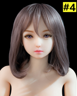 シームレス 130cm 頭身一体化 Real Girl TPE製ラブドール キキちゃん頭部 EVO骨格付き 宣材写真のヘッドは普通メイク