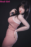 Real Girl 電動オナホール ラブドール マンコの挟吸機能 163cm巨乳Fカップ D2ヘッド ボディ選択可 軟質シリコン材質頭部 口開閉機能やリアル口腔が無料