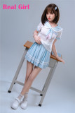 Real Girl 電動オナホール ラブドール マンコの挟吸機能 148cm貧乳 D3ヘッド ボディ選択可 軟質シリコン材質頭部 口開閉機能やリアル口腔が無料