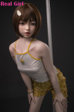 Real Girl 電動オナホール ラブドール マンコの挟吸機能 148cm貧乳 D6ヘッド ボディ選択可 軟質シリコン材質頭部 口開閉機能やリアル口腔が無料付き