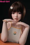 Real Girl 電動オナホール ラブドール マンコの挟吸機能 148cm貧乳 D6ヘッド ボディ選択可 軟質シリコン材質頭部 口開閉機能やリアル口腔が無料付き